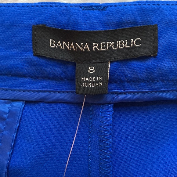 Banana Republic shorts. NWT. Royal blue. - Picture 3 of 6